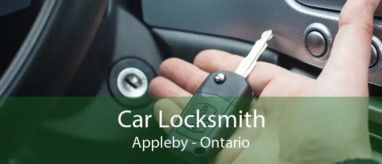 Car Locksmith Appleby - Ontario