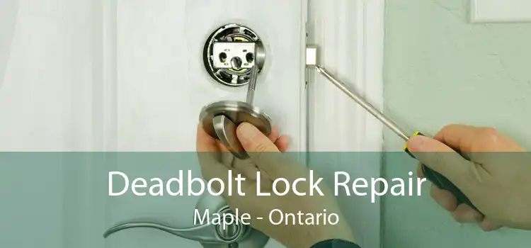 Deadbolt Lock Repair Maple - Ontario