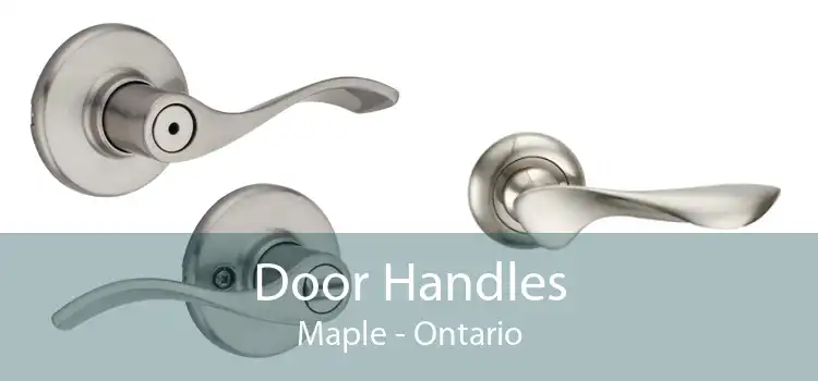 Door Handles Maple - Ontario