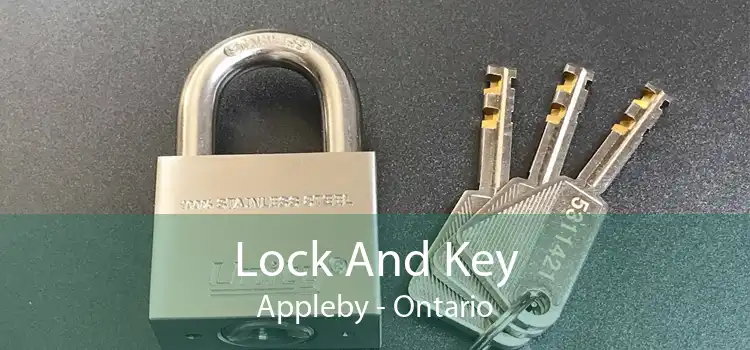 Lock And Key Appleby - Ontario