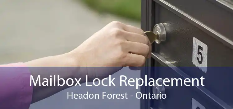 Mailbox Lock Replacement Headon Forest - Ontario