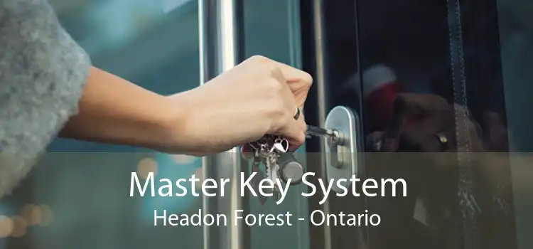 Master Key System Headon Forest - Ontario
