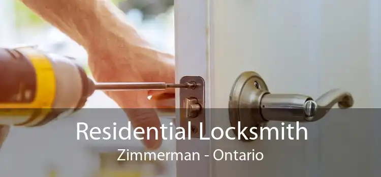 Residential Locksmith Zimmerman - Ontario